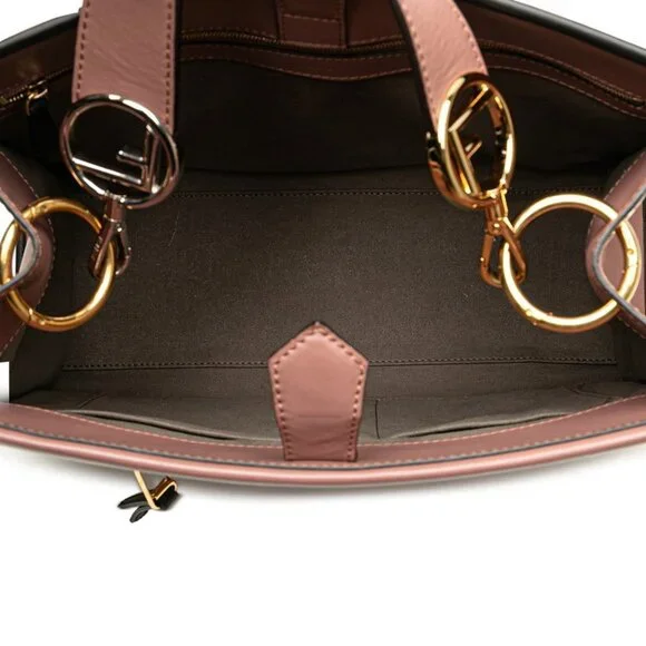FENDI Black Leather Shoulder Bag - Picture 6 of 9